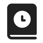 Book Formula Date SVG Icon